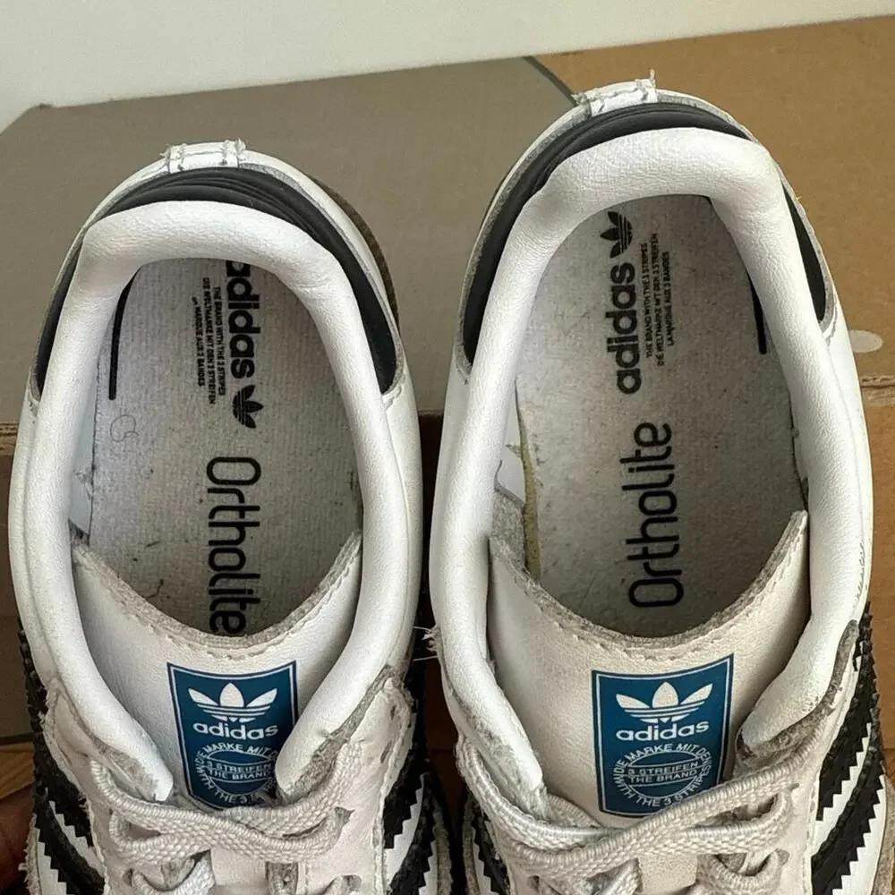 Adidas Samba OG Black/White Toddler Sneakers- SZ 10 C